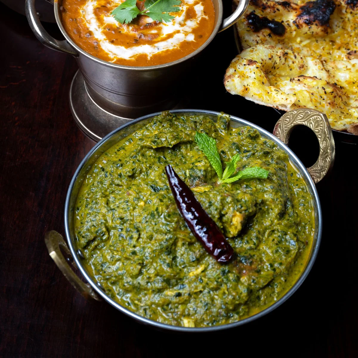 Channa Saag Bowl