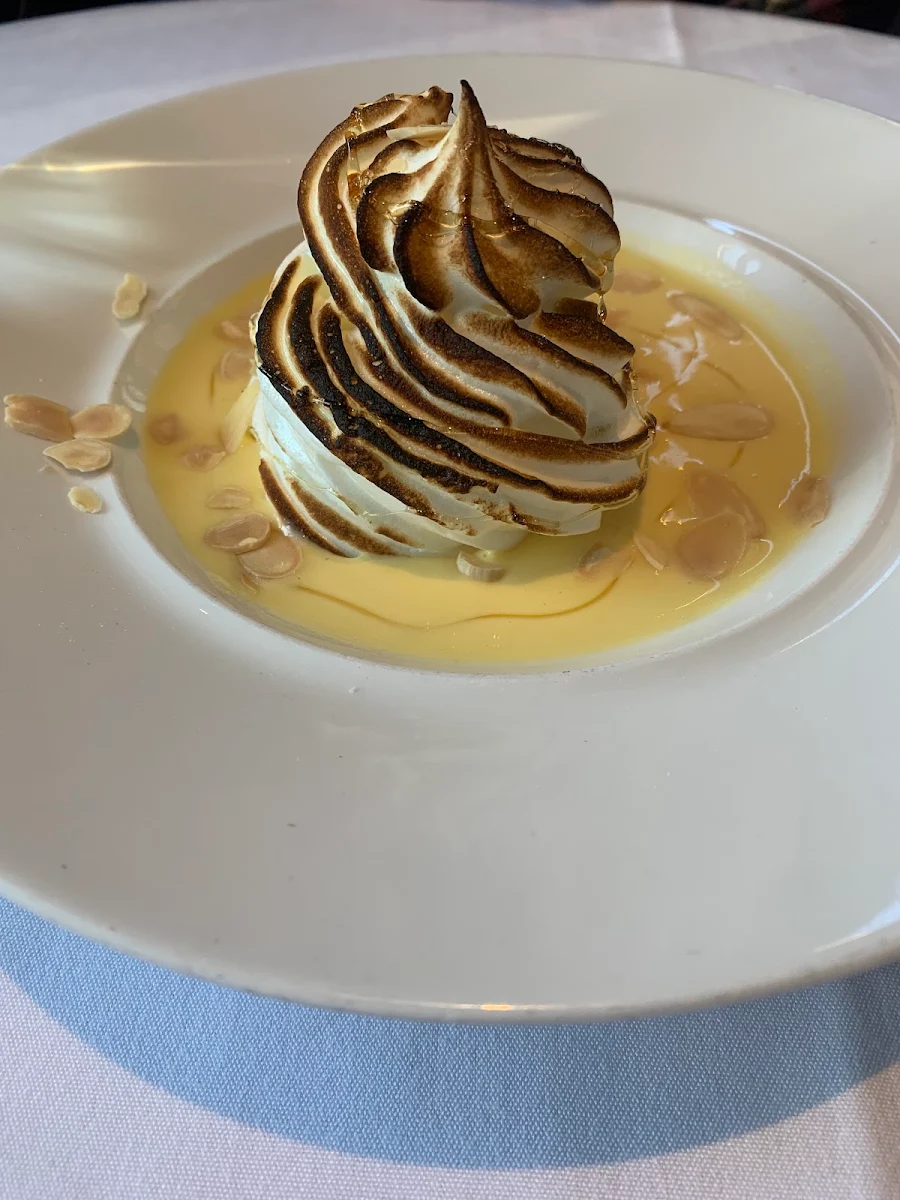 Ile Flottante Amandes Grillées Et Caramel