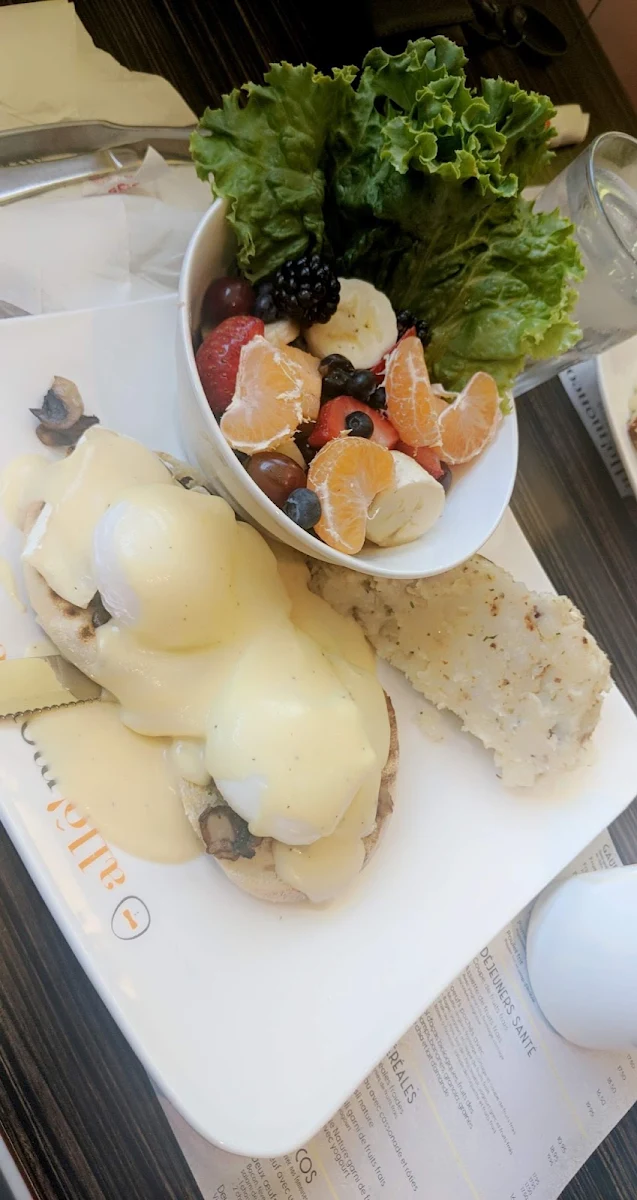 Oeufs Benedictine Champignons Et Brie