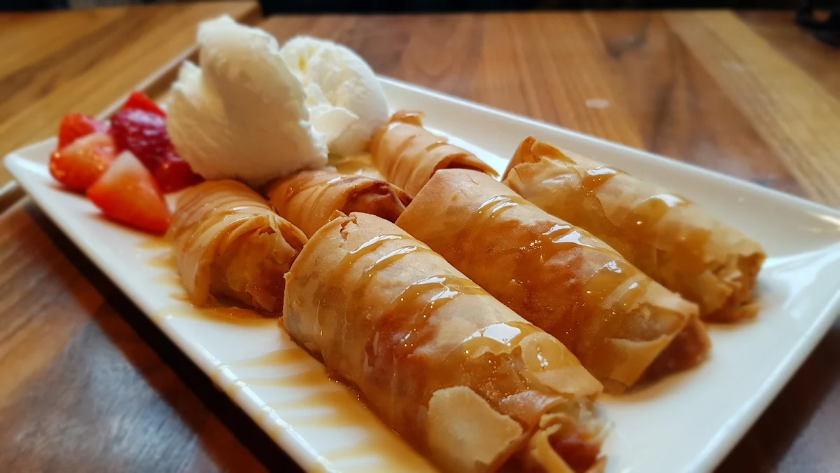 Banana Spring Rolls