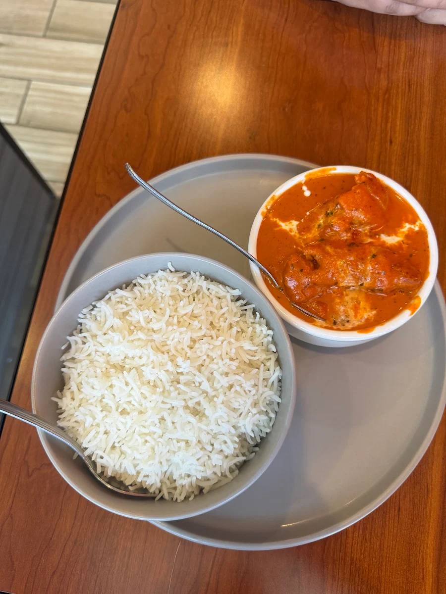 Butter Chicken & Plain Rice