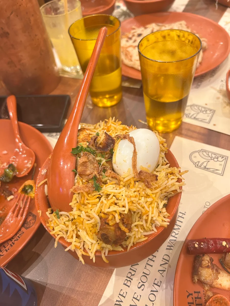 Paneer Ghee Roast Biryani
