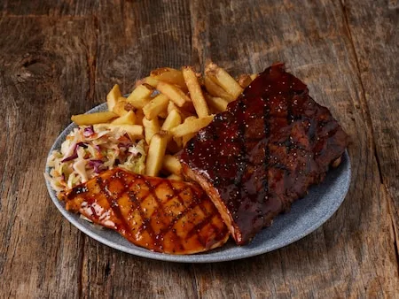 Rib and Wing Combo