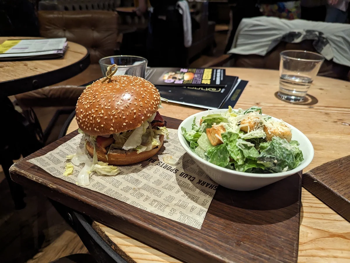 Cajun Chicken Burger