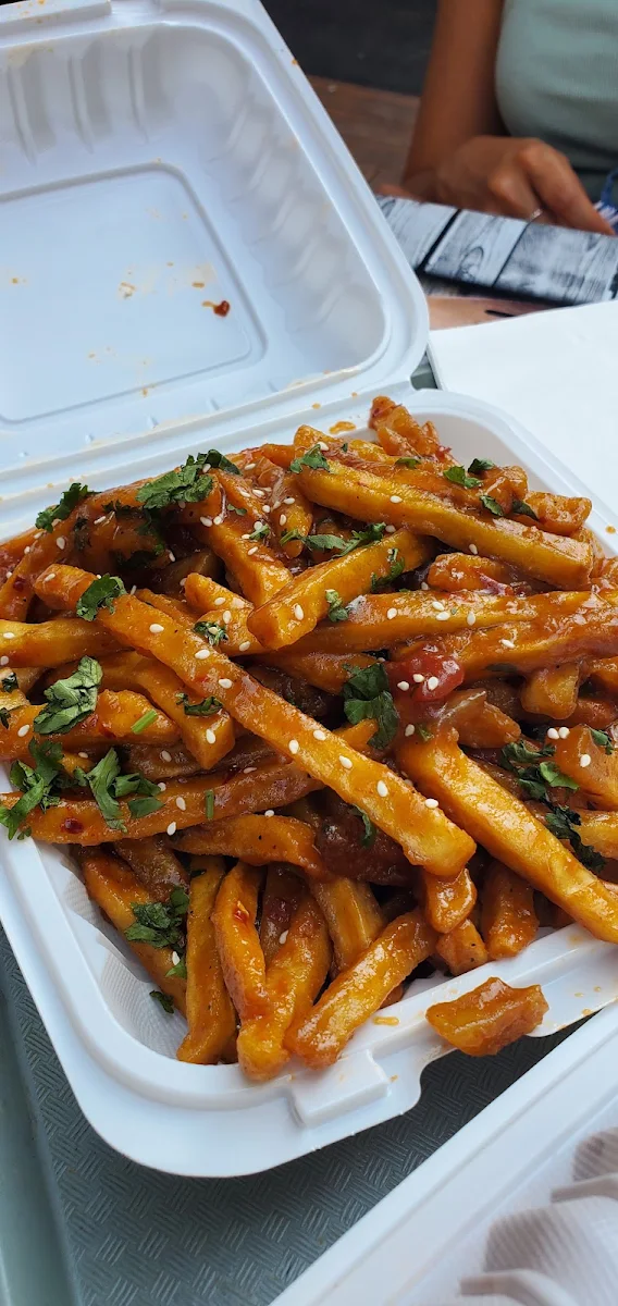 Pommes de Terre Au Piment Et Au Miel Honey Chilli Potatoes