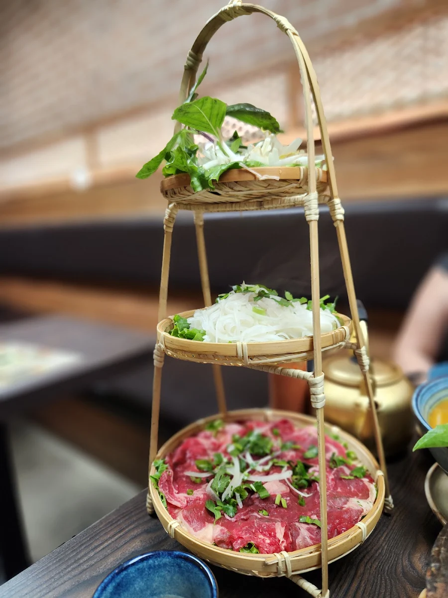 Dear Saigon Pho Back Rib Bone & Rare Beef