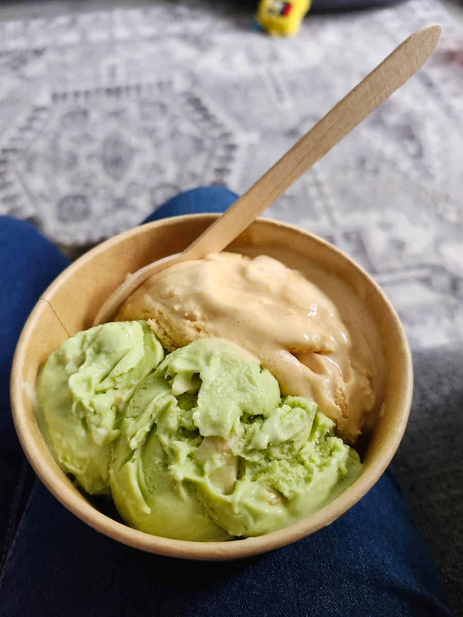 Chocolate Chip -Lemon Basil Sorbet