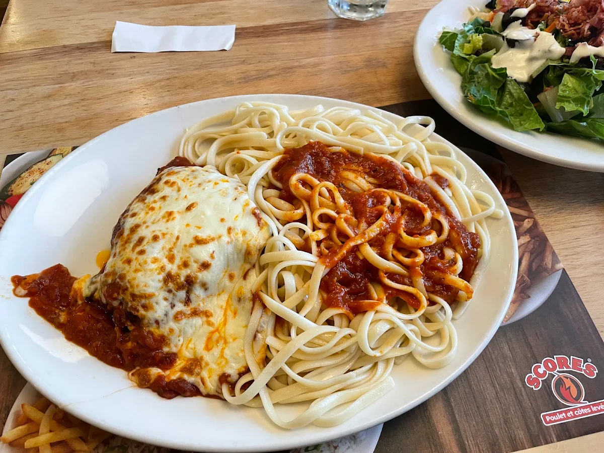 Poulet Parmigiana Chicken Parmigiana