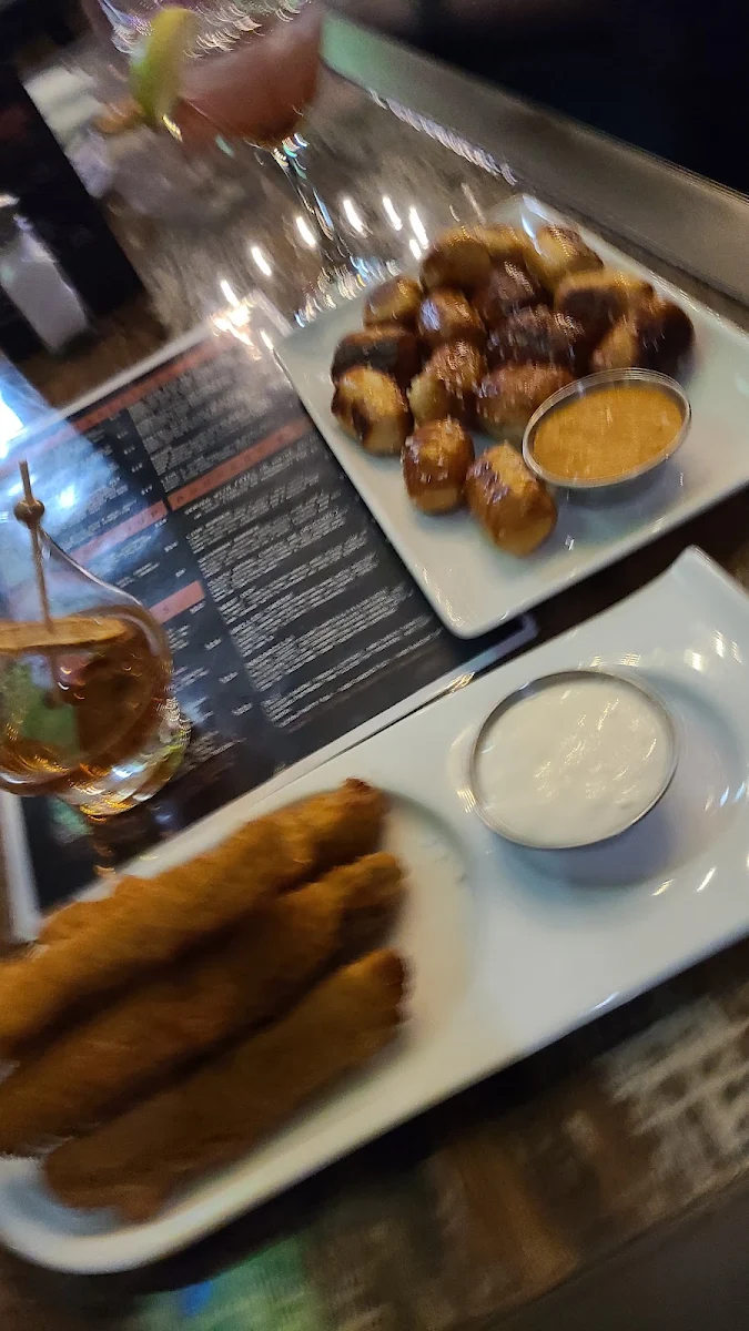 Pretzel Bites Fried Pickles