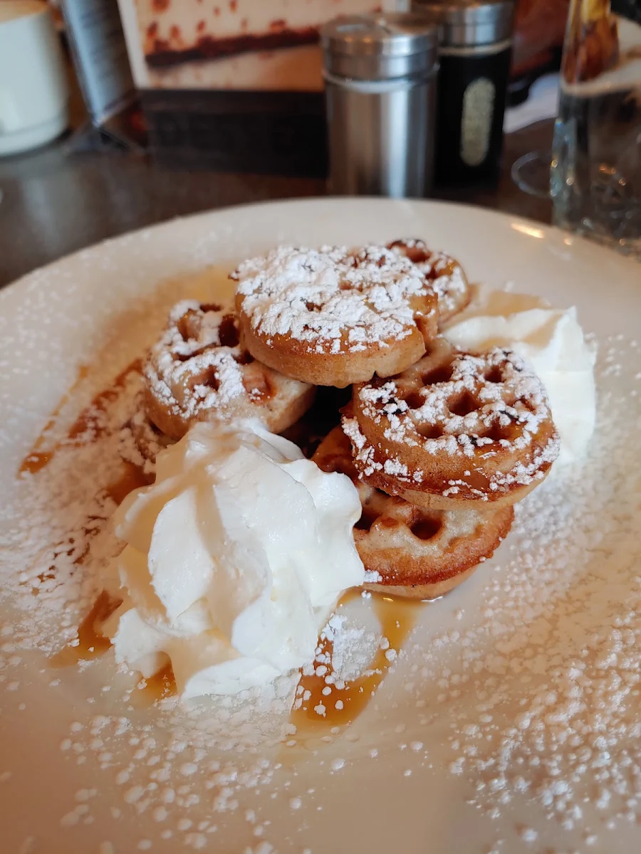 Cinnamon Bun Waffles
