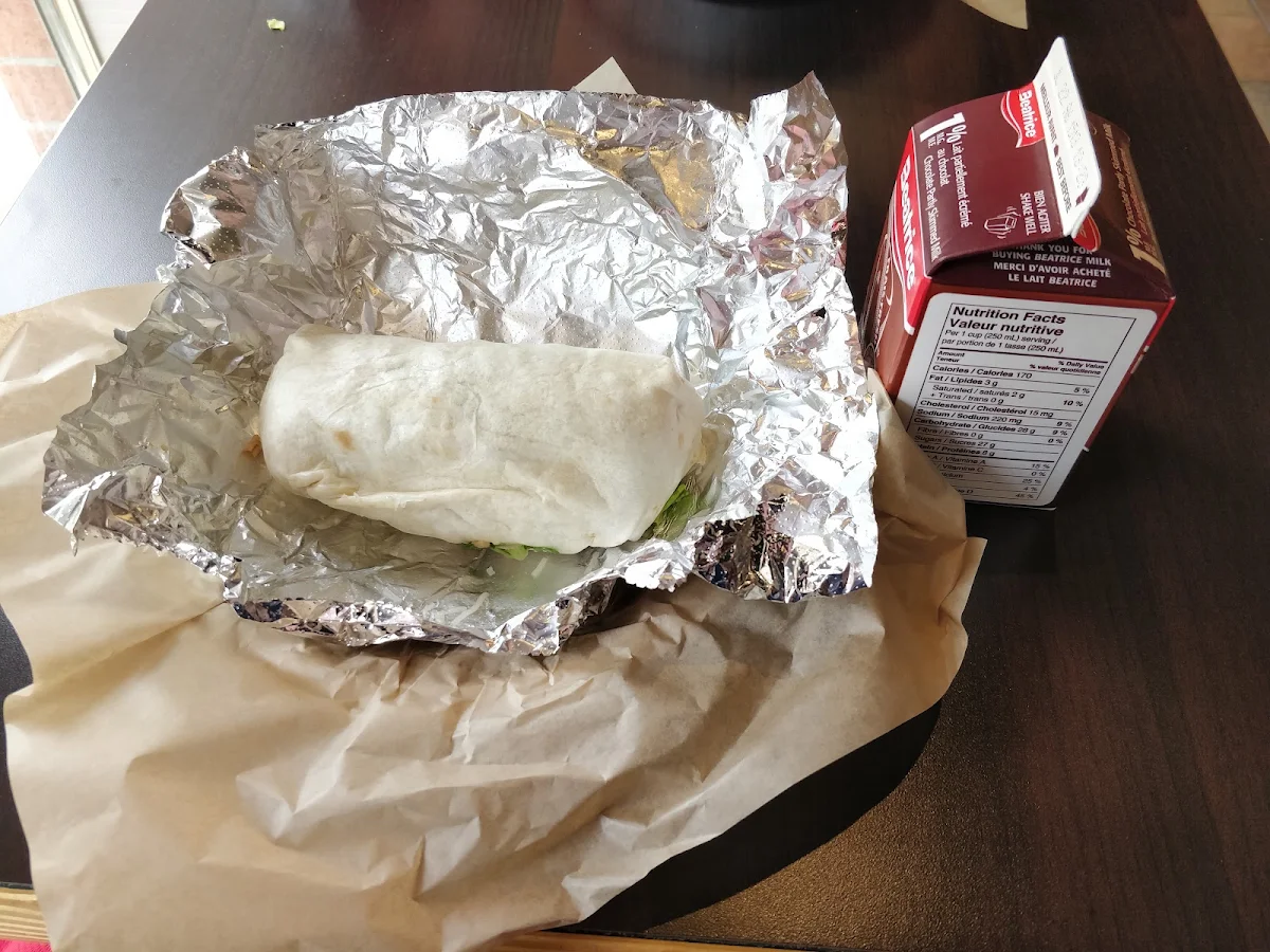 Adobo Chicken Burrito