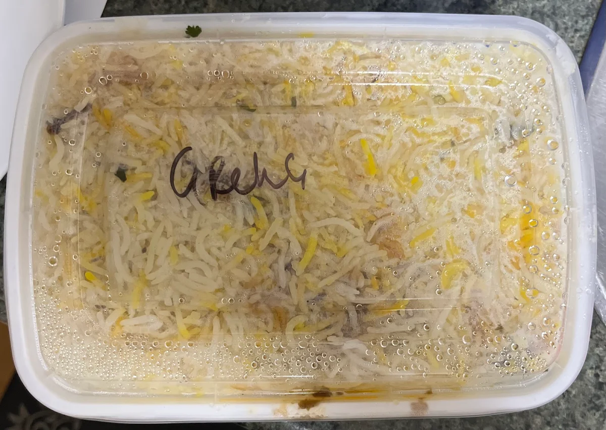 Ghee Roast Chicken Biryani