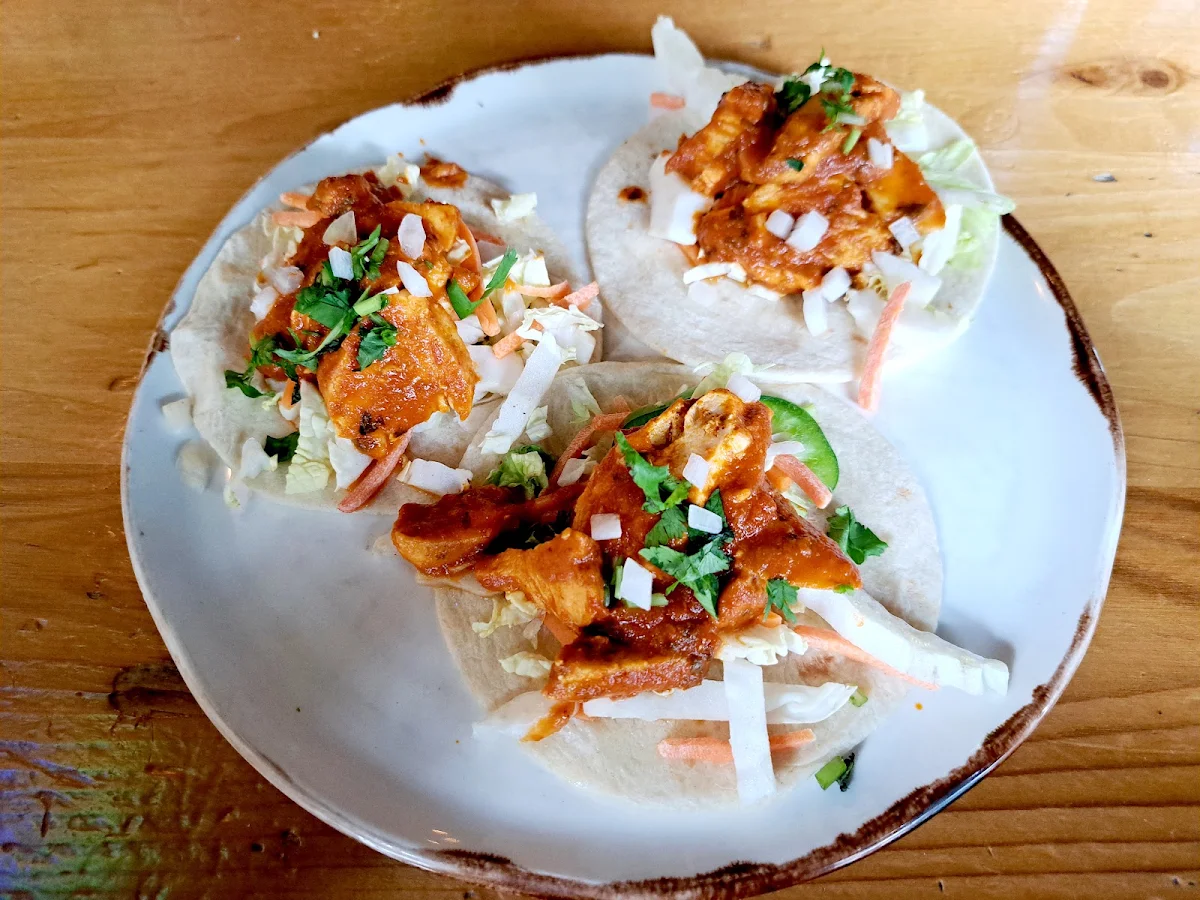 Butter Chicken Soft Tacos