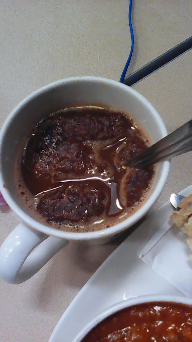Reese's Holey Peanut Butter Hot Chocolate Espresso Surprise