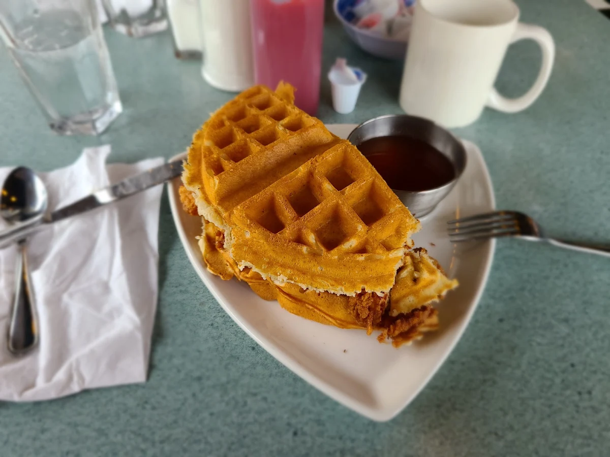 Buffalo Chicken and Waffles