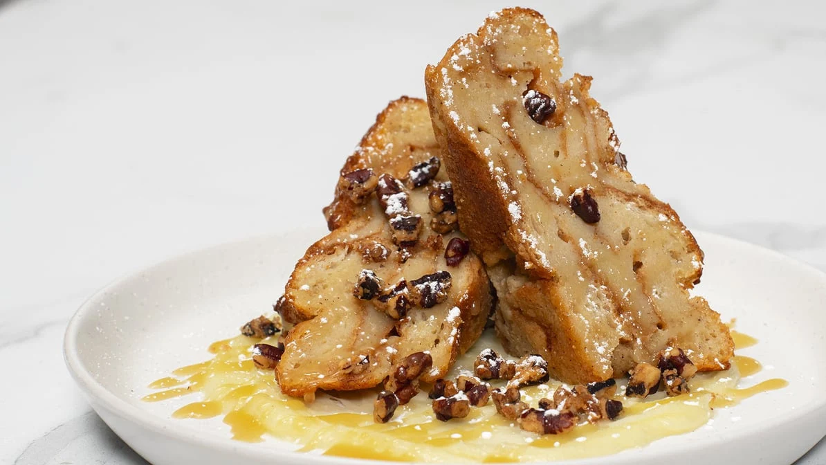 Cinnamon Bun Bread Pudding