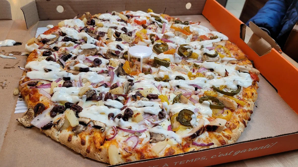 Half Chicken Pizza