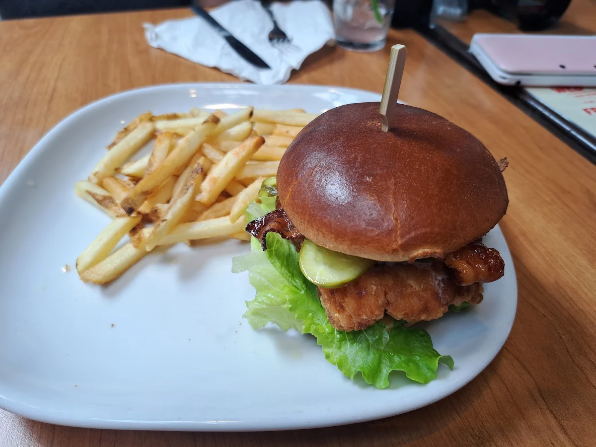 Honey Dill Fried Chicken Sandwich