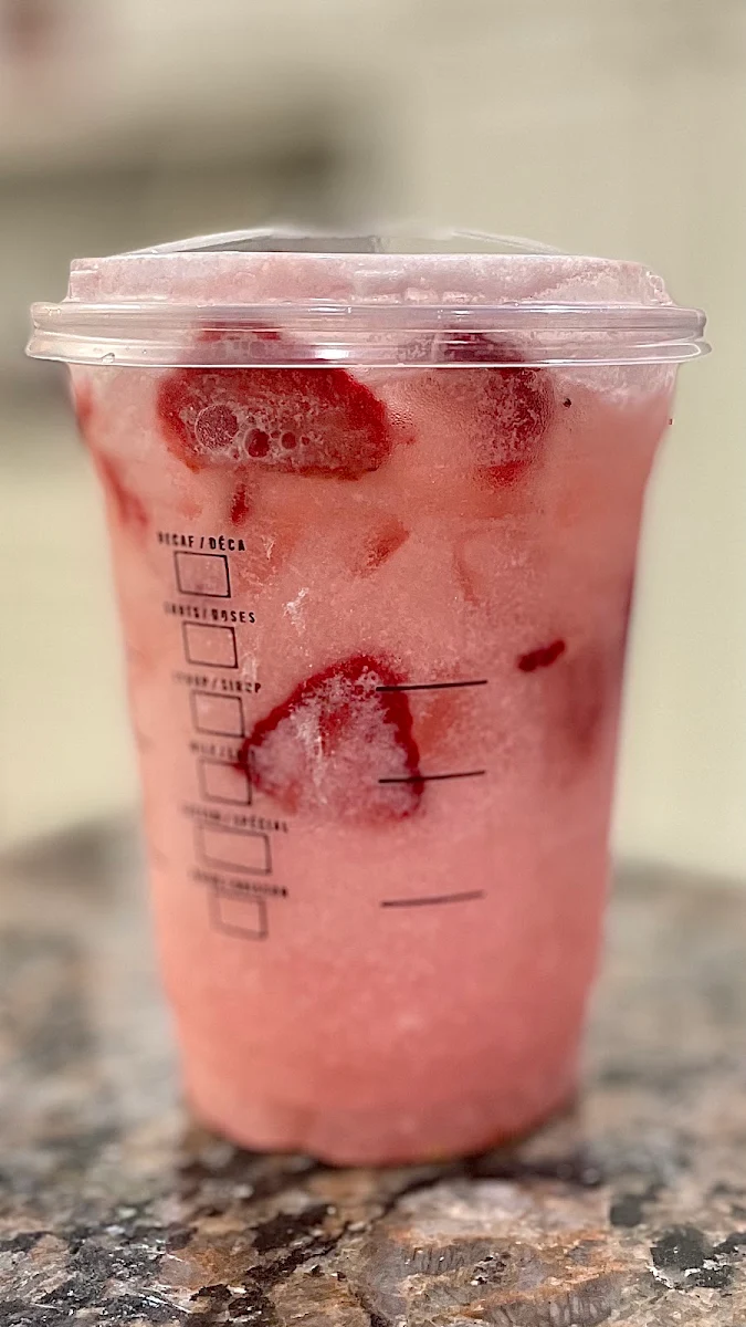 Strawberry Coconut Milk