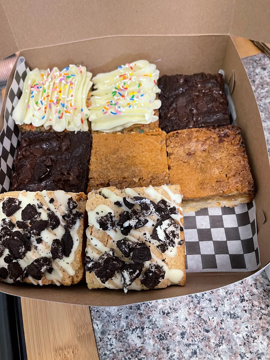 Birthday Cake Brownies