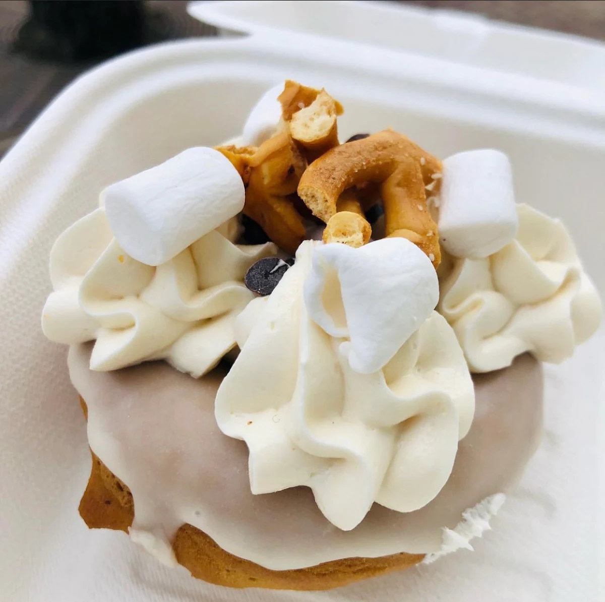 Caramel Marshmallow Donut