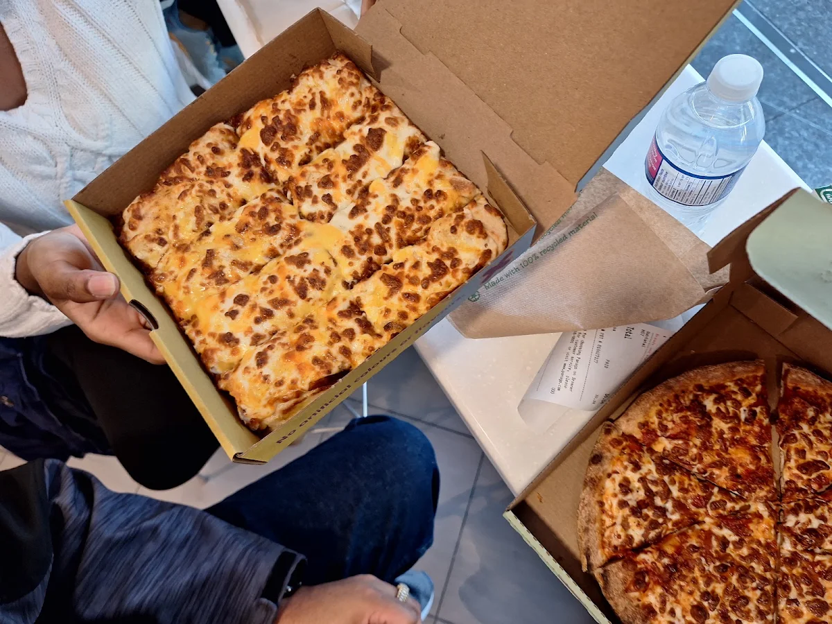 Cheesey Bread Sticks, Panago Pizza