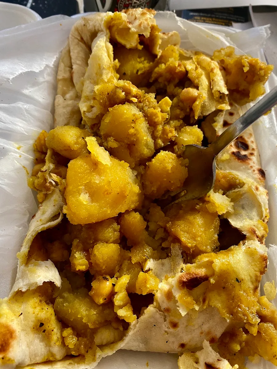 Dhal Puri Roti Shell