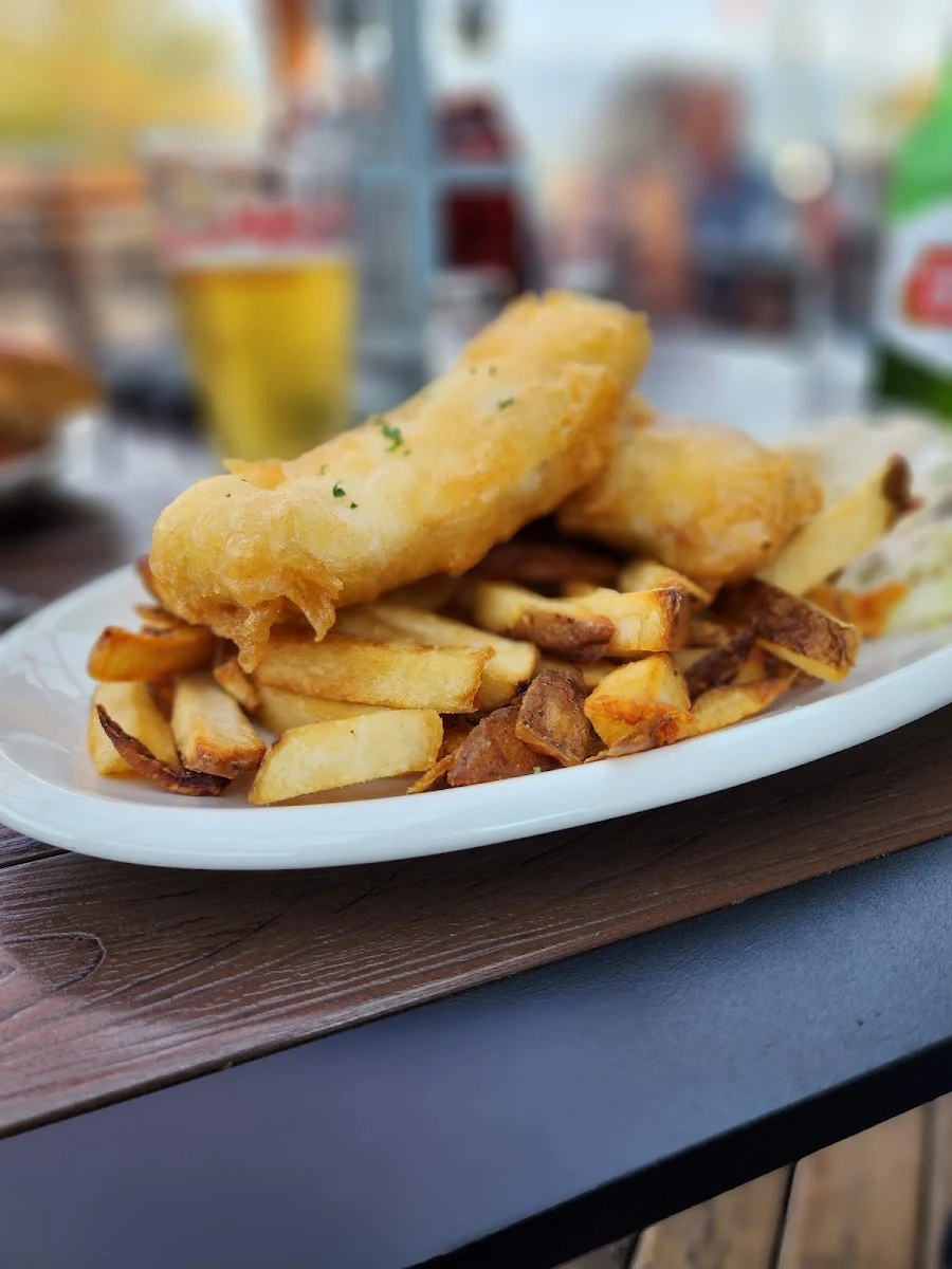 Halibut and Chips