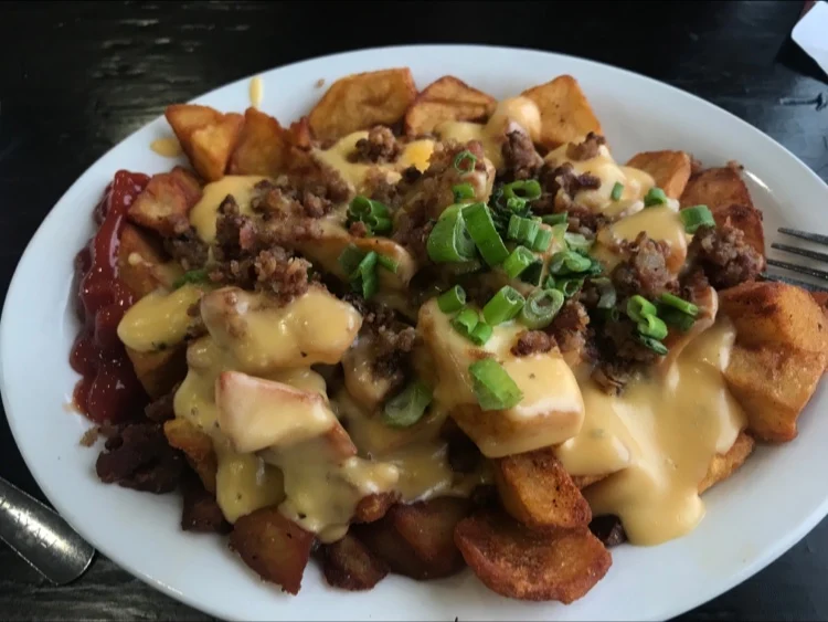 Breakfast Poutine, The Doryman Pub and Grill
