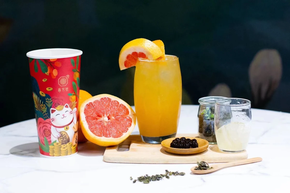 Grapefruit Tea with Pulp