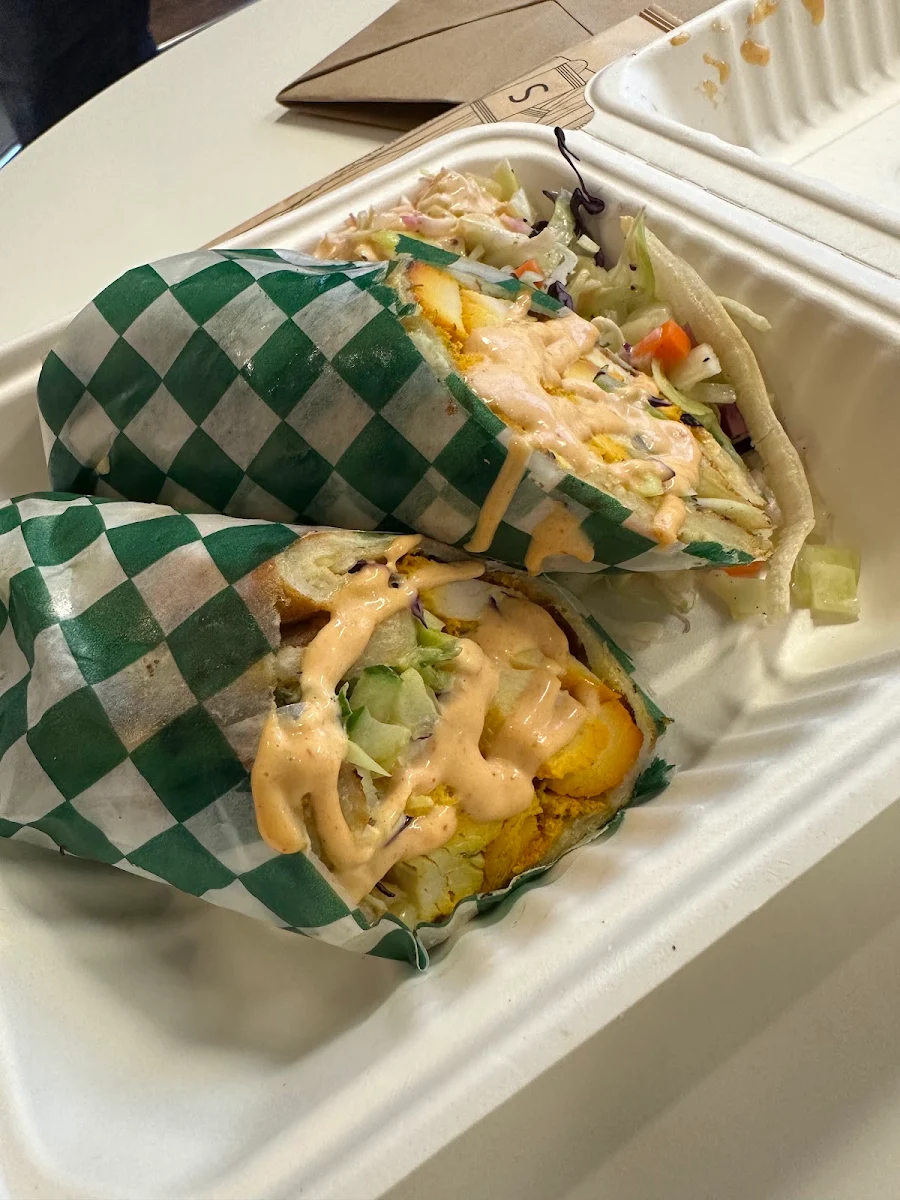 Tandoori Chicken Wrap