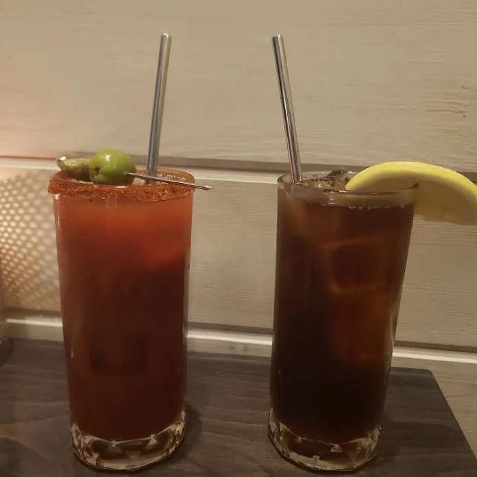 A Caesar and a Long Island Iced Tea