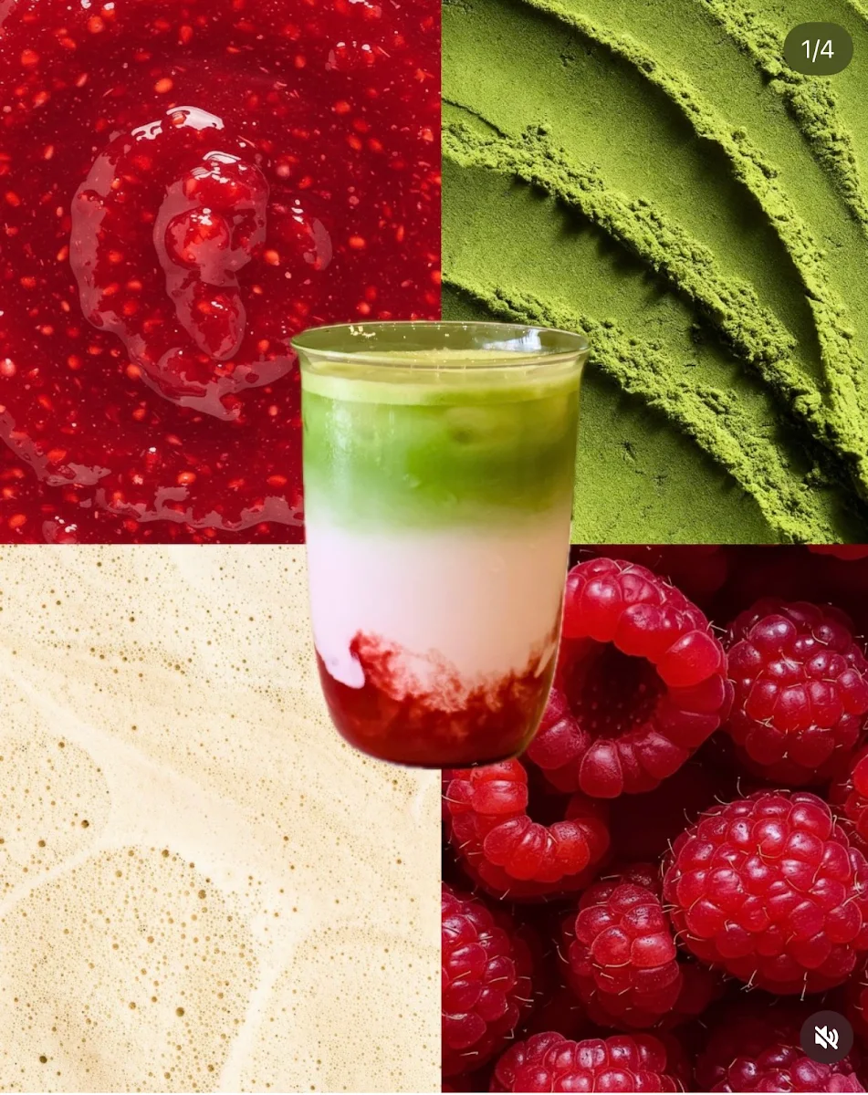 Strawberry Matcha