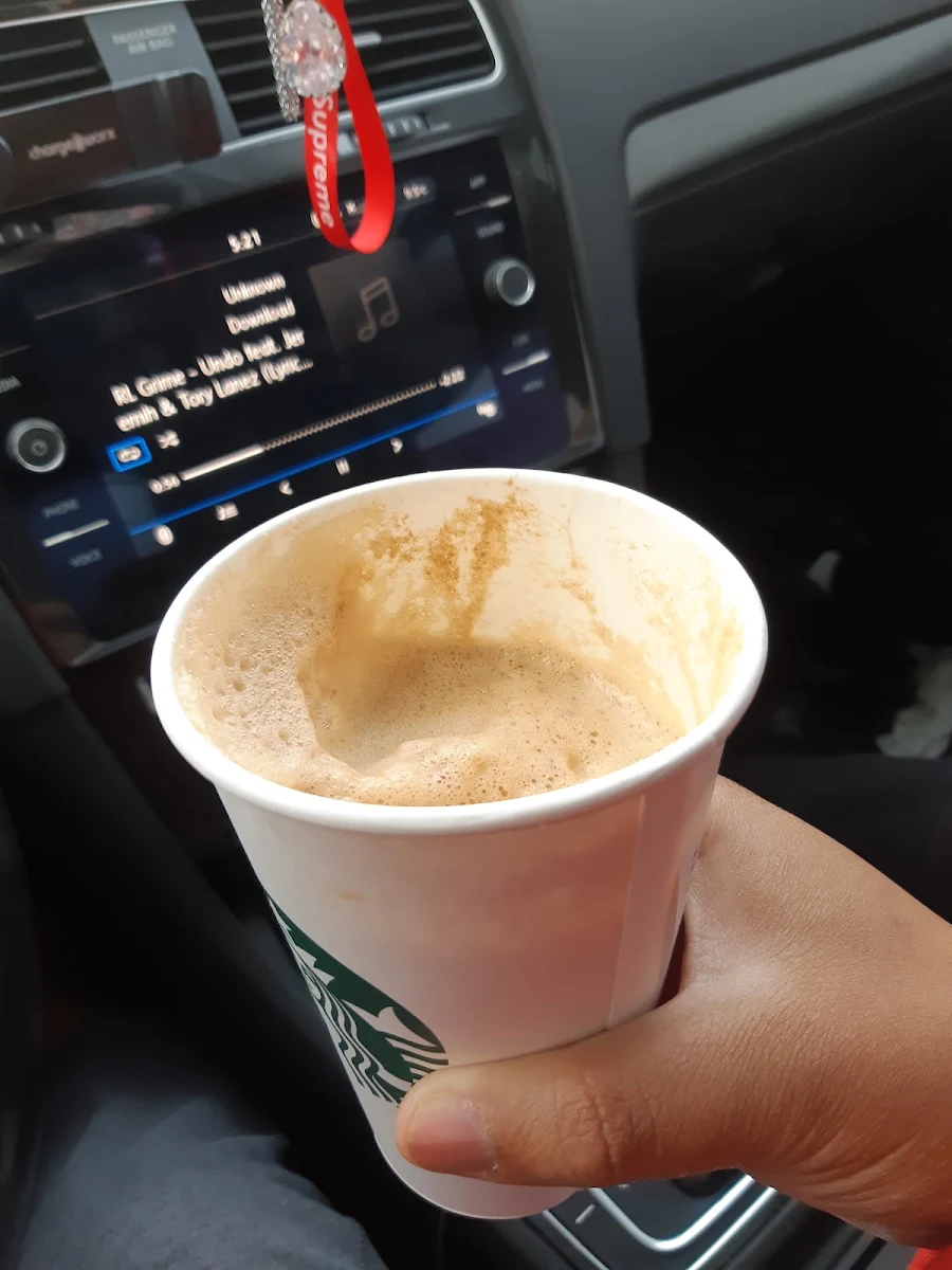 Hot Rose Tea Latte