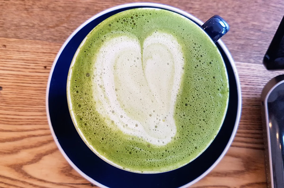 Almond Milk Matcha Latte