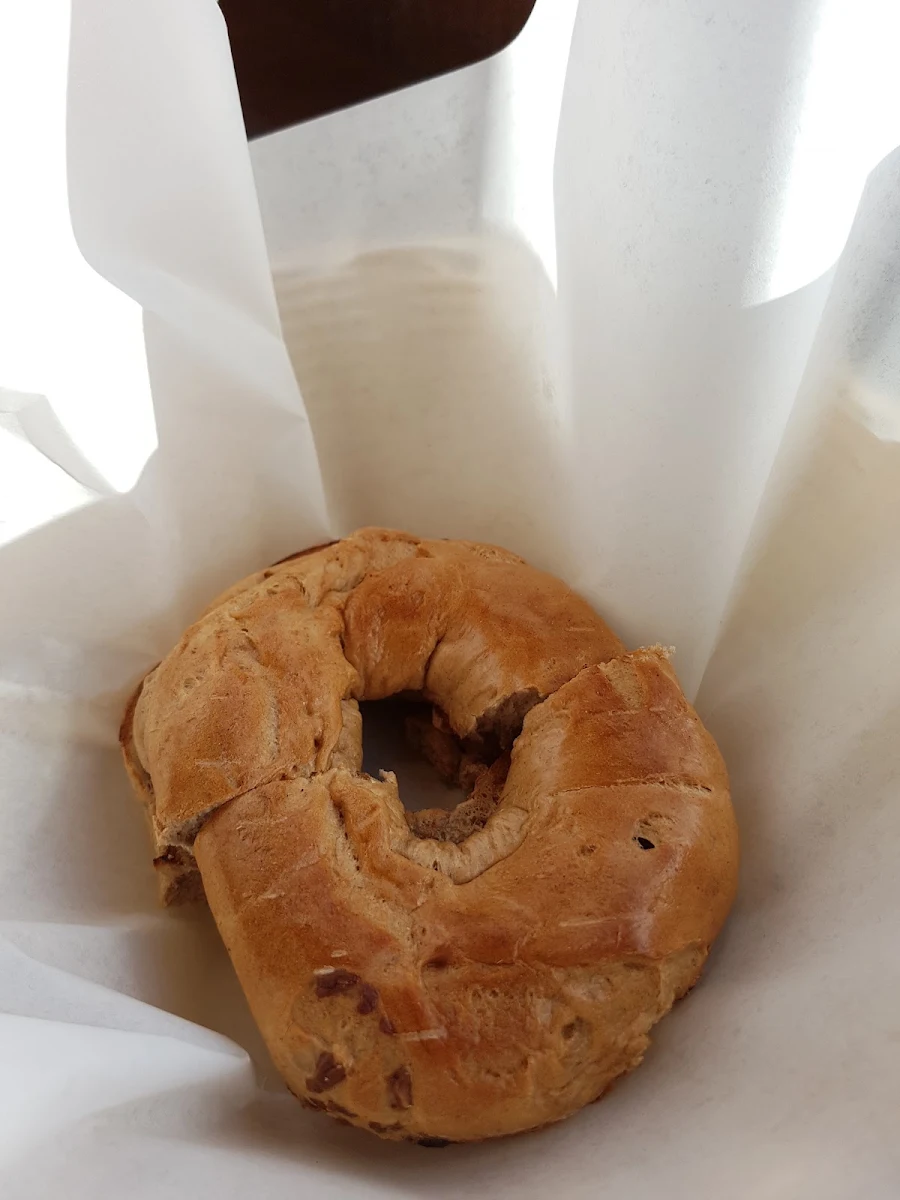 Cinnamon Raisin Bagel with Butter