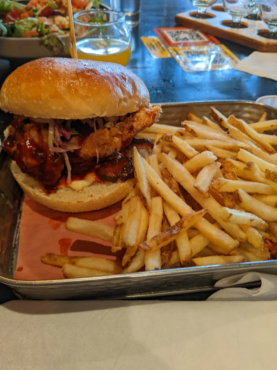 Fried Chicken Burger