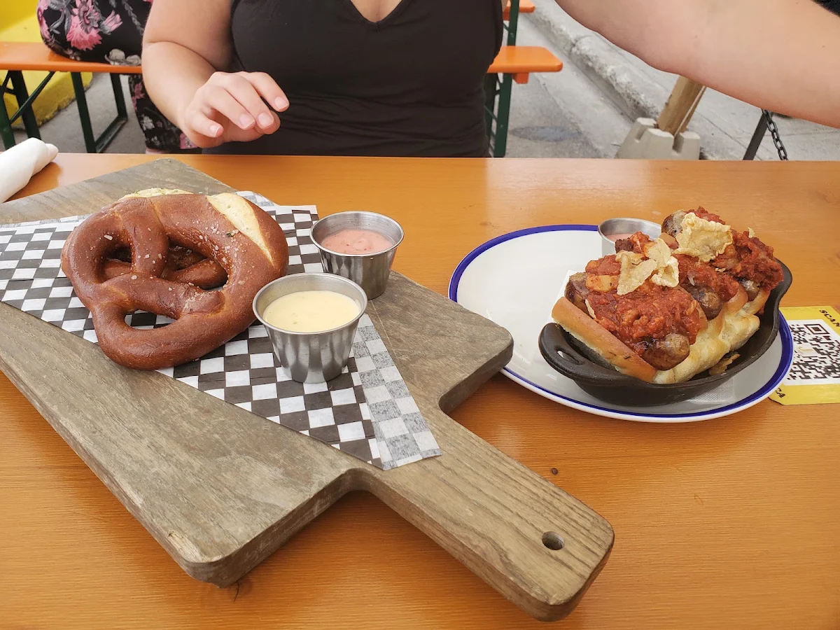 Warm Buttered Soft Pretzel