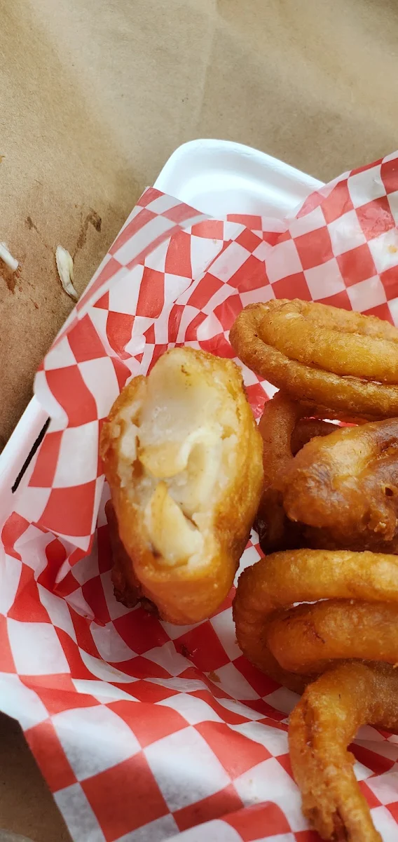 Fish with Onion Rings