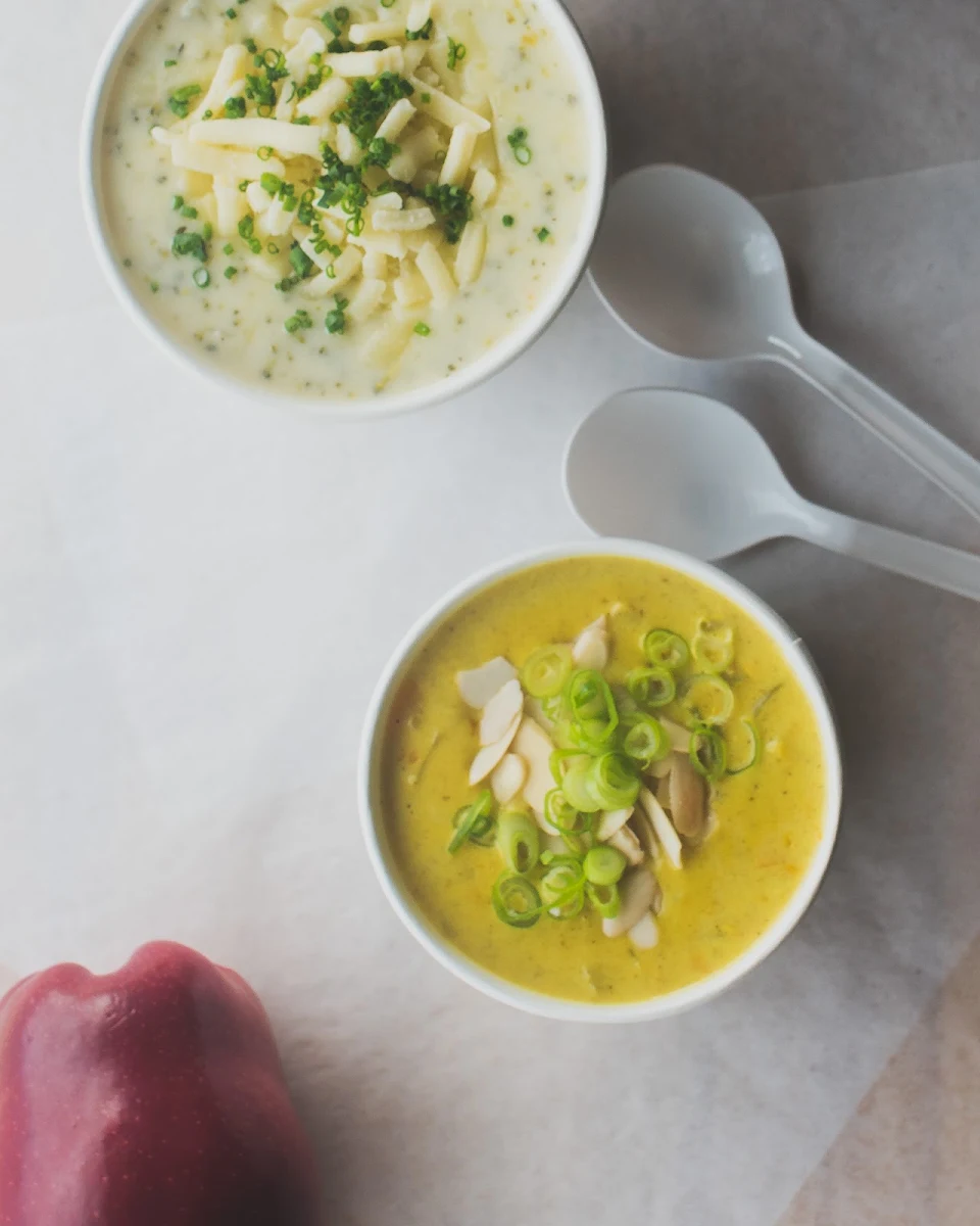 Chicken Mulligatawny over Rice with Toasted Almonds & Green Onion