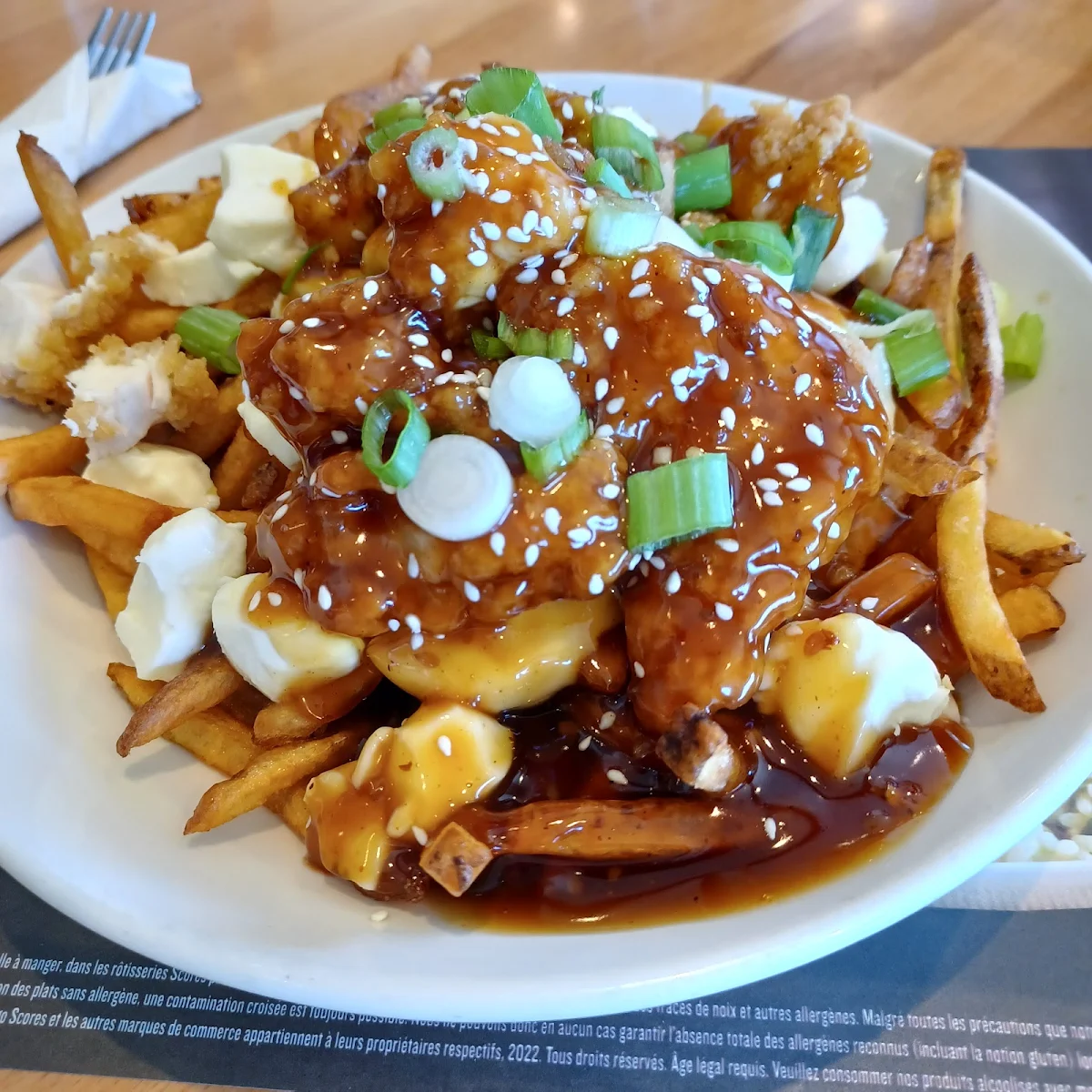Poutine Général Tao General Tao Chicken Poutine