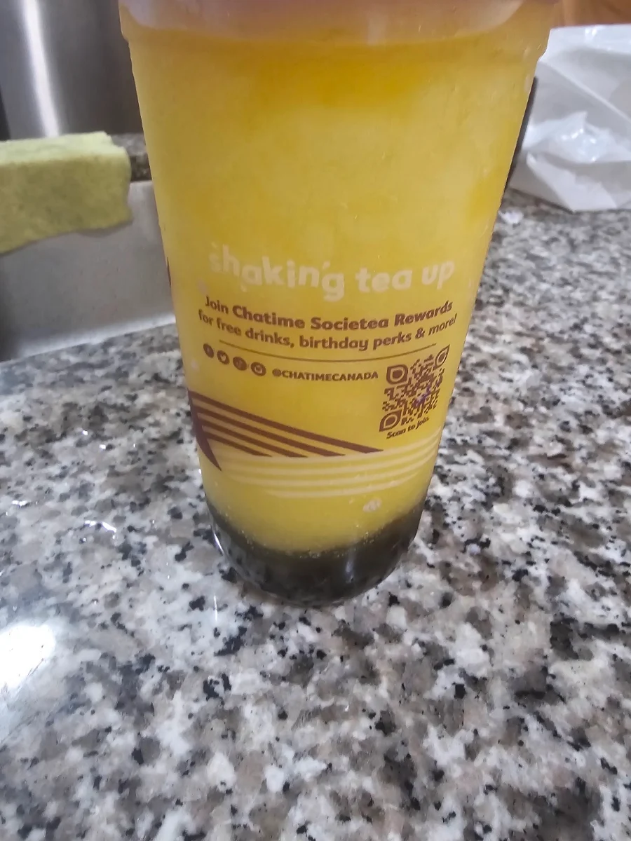 Mango Bubble Tea, Chatime Bubble Tea