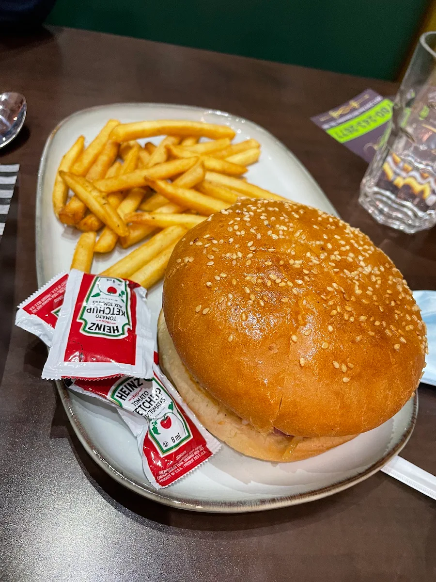 Veg Noodle Burger