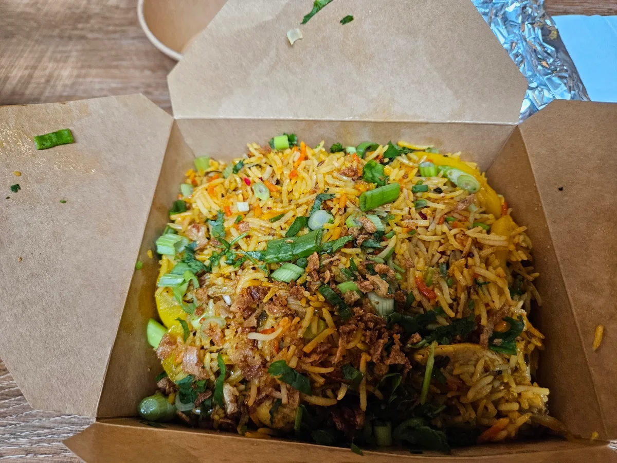 Chicken Biryani, Butterica Indian Kitchen