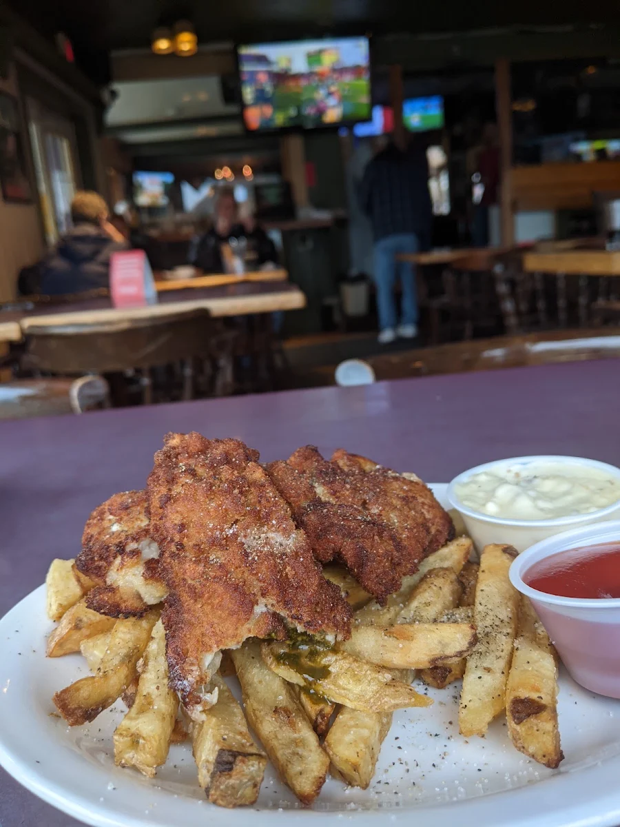 Fanny Bay Oysters and Fresh Cut Fries