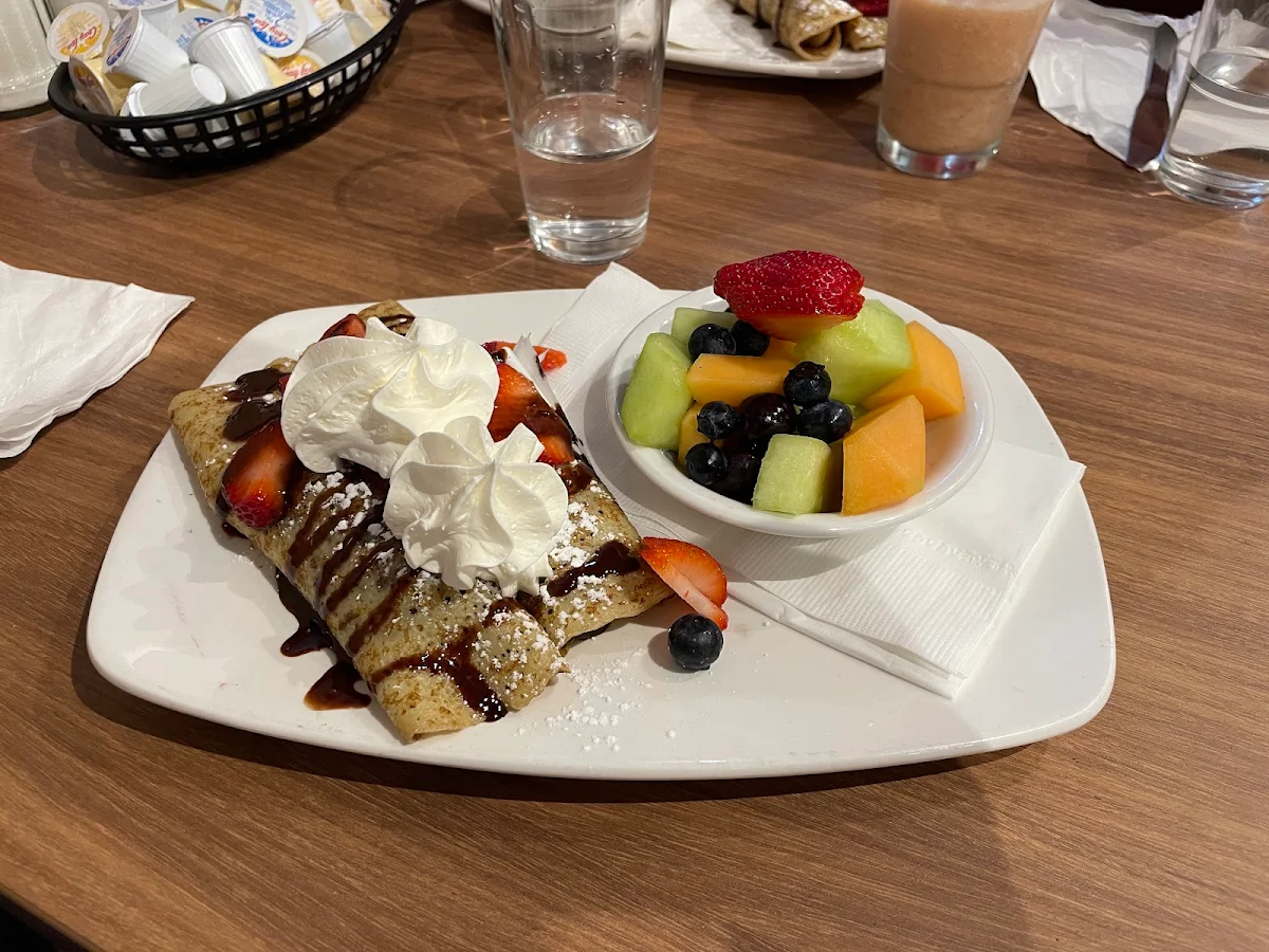 Strawberry Nutella Crepes