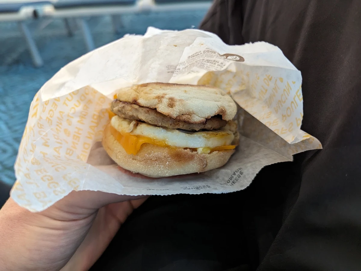 Sausage Breakfast Sandwich