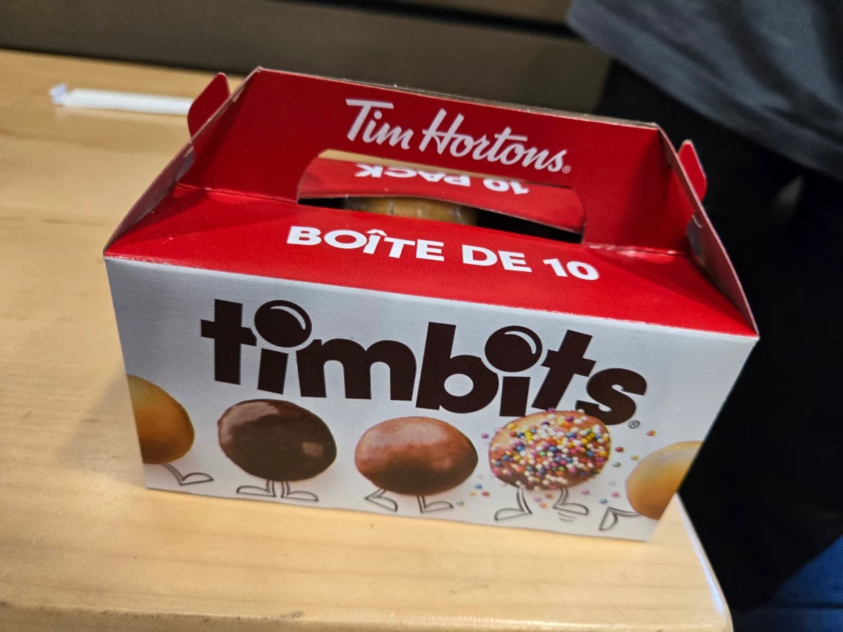 Chocolate Glazed Timbit