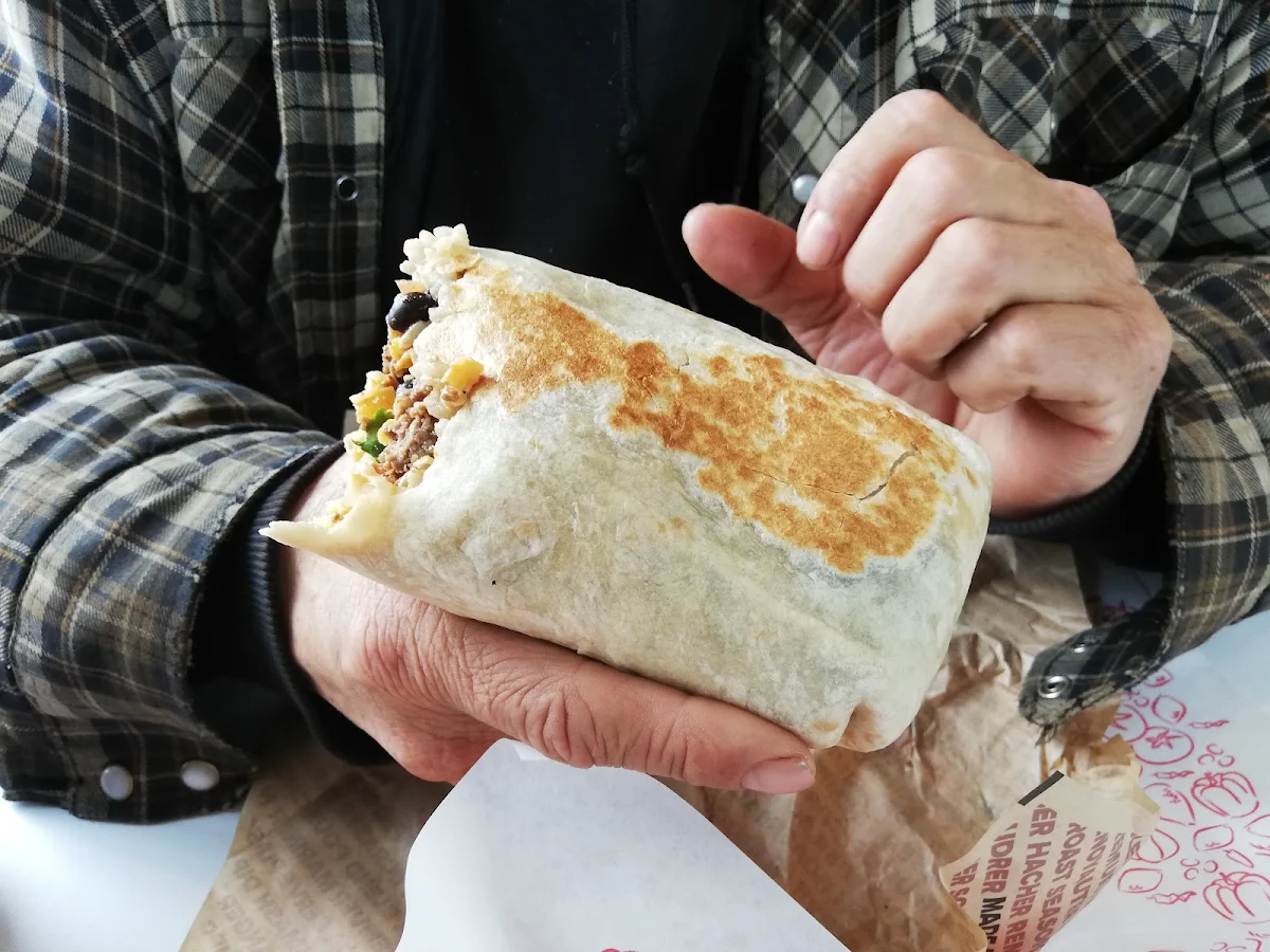 Large Ground Beef Burrito