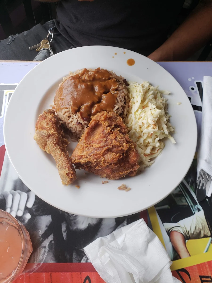 Fried Chicken Oxtail Combo